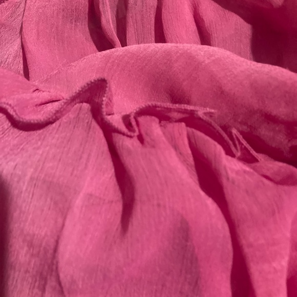 FP Intimatley Fly Me to The Moon Sheer Midi Slip Dress Medium M Med Pink - Picture 8 of 9